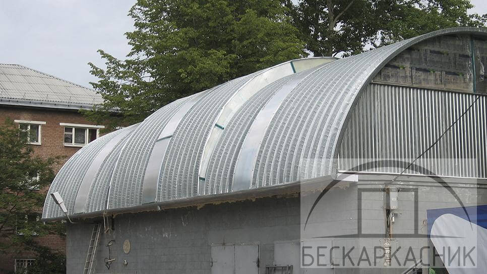 Строительство бескаркасной мансарды  в Московской области 