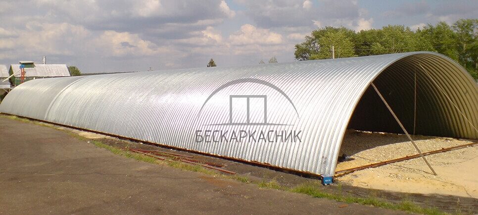ангары для хранения сена  в Московской области